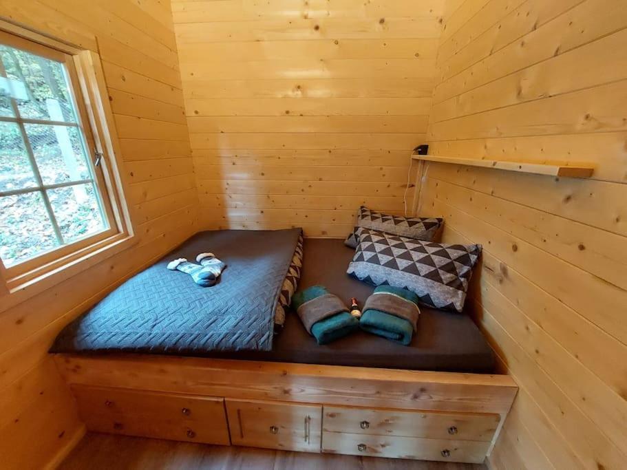 Tiny House Am Teich Leilighet Garnsdorf Eksteriør bilde